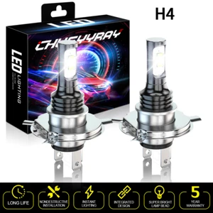 Für Mini Cooper F55 F56 F57 ab 2013 2x H4 LED Scheinwerfer Birnen Fern-/Abblendlicht 50W - Bild 1 von 11