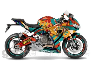 Motorcycle Fairing Decal Vinyl Sticker Kit – For RS660 Type (2-2.Rossi) - Picture 1 of 18