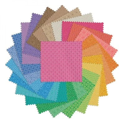 Transparency Watercolor ~ 42  10" Squares ~ Benartex - Image 1 of 2