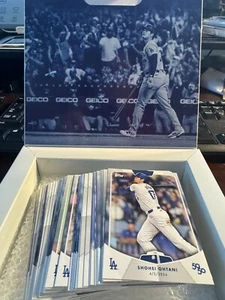 Shohei Ohtani 2024 Topps 50/50 - Los Angeles Dodgers Complete Your Set HR / SB - Bild 1 von 114