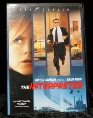 The Interpreter📀  Mystery DVD (2005) Nicole Kidman, Sean Penn, Catherine Keener - Image 1 of 3