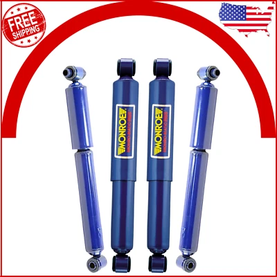 2 Front & 2 Rear Monro-Matic Shock Set For Chevy Tahoe K1500 K2500 GMC Yukon - Image 1 of 4