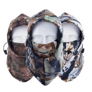 Windproof Fleece Balaclava Hat Head Hood Fishin Hunting Ski Neck Cover Face Mask - Picture 1 of 30