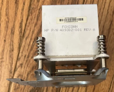 HP Compaq dc5750 Microtower Desktop CPU Heatsink- 409302-001 Fast Ship - Image 1 of 4