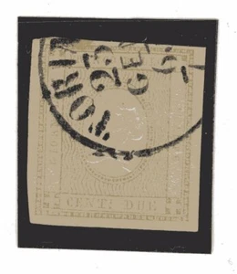 ITALIA, SASSONE #10, USADO, UN POCO ADELGAZADO - Imagen 1 de 1