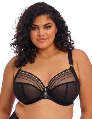 Elomi Matilda EL8900 Black Underwire Plunge Bra NWT - Image 1 of 4