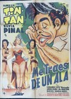 SILVIA PINAL TIN TAN ME TRAES DE UN ALA MEXICAN MOVIE POSTER 1952