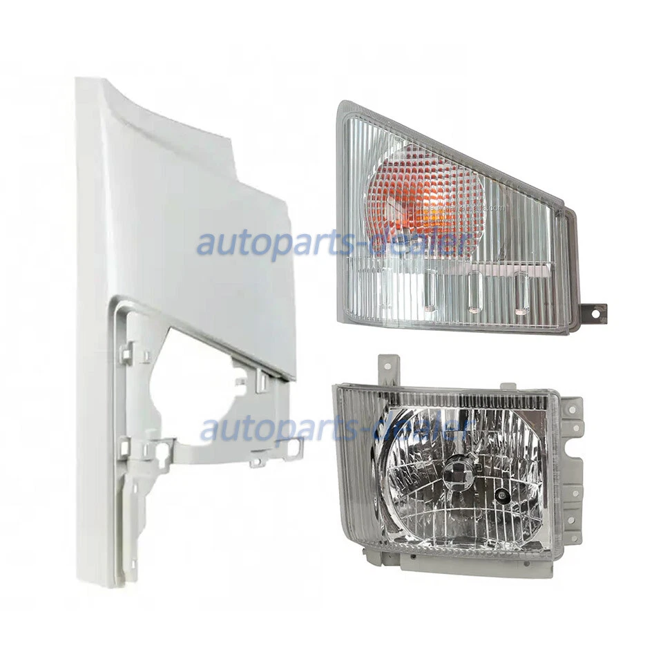 Headlight & Corner Lamp Side Panel RH For ISUZU NPR NPR-HD NQR NRR 2008-2022 Foto 1 de 1