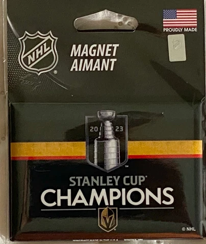 2023 STANLEY CUP CHAMPIONS VEGAS GOLDEN KNIGHTS 2.5"X3.5" MAGNET Cover