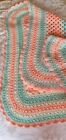 Hand Made Crochet Baby/ Lap Multi Mix 37" X 37"