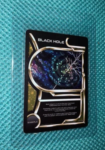 SECRET RARE 116/115 Interstellar TCG BLACK HOLE Space SAMPLE Card Chad Ramsay - Bild 1 von 7