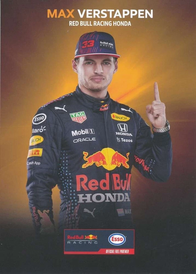 Max Verstappen Red Bull Racing F1 Hero Card Formula 1 - Image 1 of 1