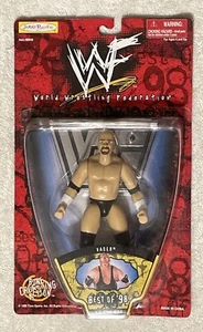Vintage WWF JAKKS BCA Best Of 98 Stone Cold Steve Austin on Vader ERROR Card MOC WWE - Bild 1 von 7