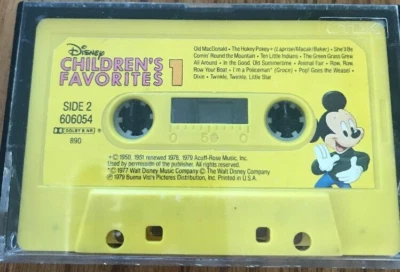 Disney Children’s Favorites Vol 1 Cassette Tape-Rare Vintage-Ships N 24h - Image 1 of 3