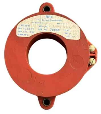 BBC ITE Current Transformer TKM-1 401181 T7 600-5  25-60 Cycles 10KV  - Image 1 of 4