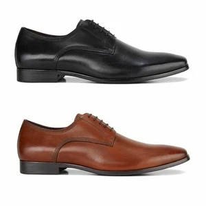 Mens Julius Marlow Jaunt Black Cognac Mocha Lace Up Dress Formal Shoes - Picture 1 of 15