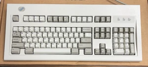 New-in-Box  IBM Model M Keyboard 1996/1997 PS/2 Wired W/adapter Clicky - Picture 1 of 6