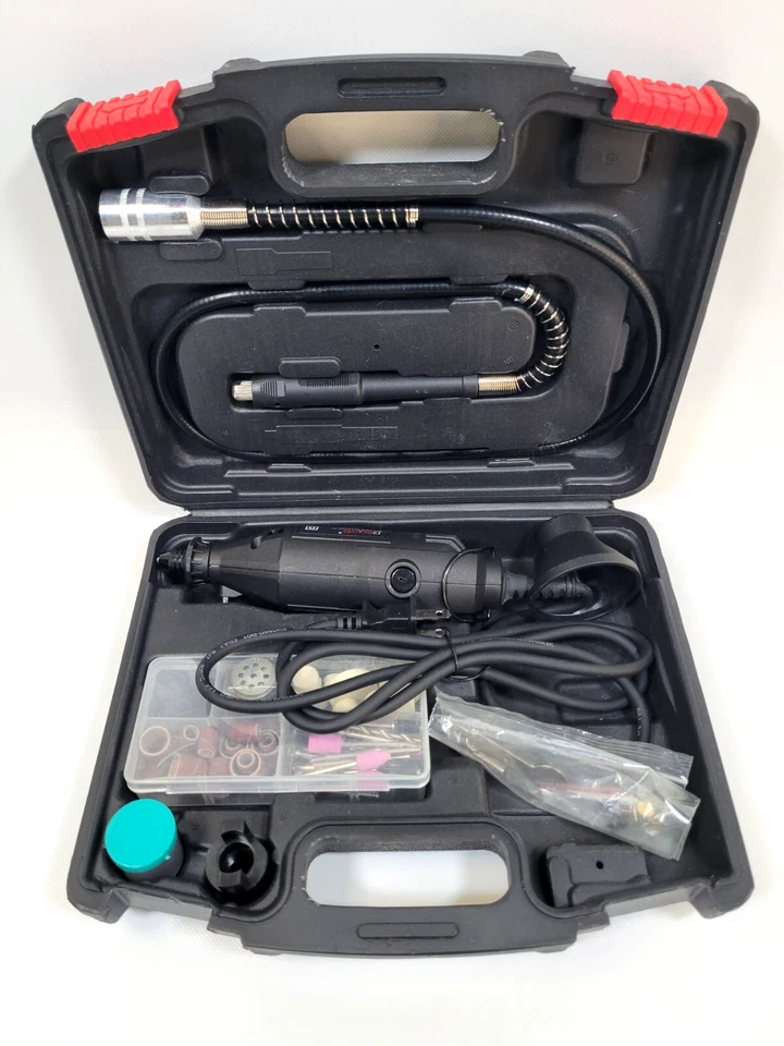GOXAWEE G4007 Rotary Tool Kit with MultiPro Keyless Chuck & Flex Shaft - Image 1 of 4