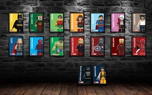 Lego Superhero Poster Print - Perfect for Bedroom, Build Room, Play Room - Picture 1 of 36