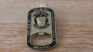 USMC HMLA-773 Marine Light Attack Helicopter Squadron 773 Challenge Coin #C952 - Bild 1 von 8