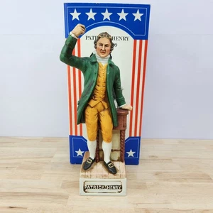 Vintage McCormick Destillierkaraffe The Patriots "Patrick Henry" - LEER - Bild 1 von 11