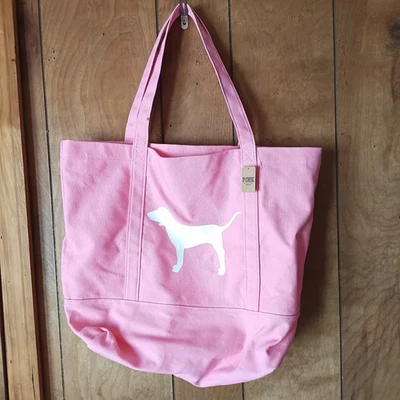 Pink Victorias Secret Pink Tote Bag Dog NWT - Image 1 of 4
