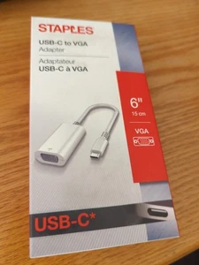 NEW USB-C, HDMI, USB, VGA, Mini DisplayPort, Ethernet Adapters, PC Mac Laptops - Picture 1 of 1