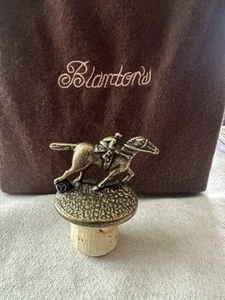 Blantons Whiskey Pferd und Jockey Topper Buchstabe T - Bild 1 von 1