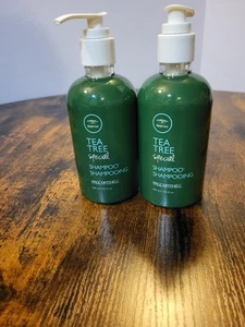 2 PACK lot Paul Mitchell Tea Tree Special Shampoo Pump Bottles 8.5 oz - Picture 1 of 7