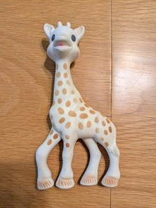 Sophie The Giraffe Rubber Squeaker Squeaky Teether Toy 7.5” Baby - Picture 1 of 5