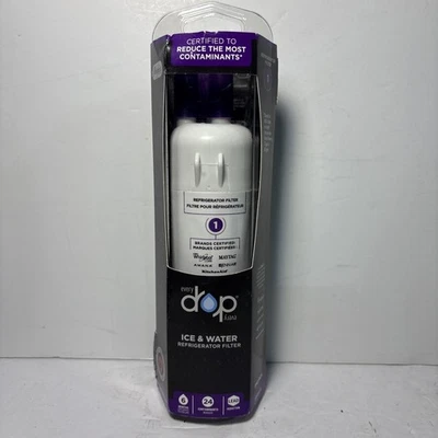everydrop by Whirlpool Refrigerator Ice and Water Filter 1 EDR1RXD1 Single-Pack - Image 1 of 4