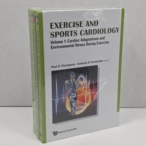 Exercise And Sports Cardiology By Thompson & Fernandez 3 Book Hardcover Set, New - Picture 1 of 4