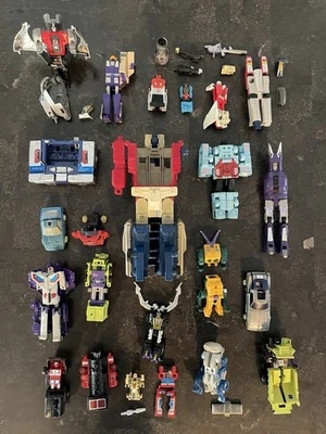 Transformers G1 Large Assorted Figure Lot For Parts Or Repair Broken Incomplete - Image 1 of 4