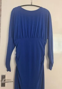 Coast Women's Royal Blue Dress Size UK 12 EU 40 Wedding Party Occasion Cocktail - Picture 1 of 9
