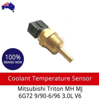 Coolant Temperature Sensor For MITSUBISHI Triton MH MJ 6G72 9-90-6-96 3.0L V6 - Image 1 of 3