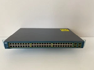 Cisco Catalyst WS-C3560-48TS-S 48-Port Switch - Zdjęcie 1 z 2