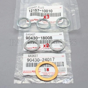 GENUINE TOYOTA TACOMA 4RUNNER LEXUS GS GX IS TRANSFER & DIFFERENTIAL GASKET SET - Picture 1 of 9
