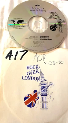 4/27/90 ROCK OVER LONDON THUNDER INTERVIEW & TUNE  (9 MIN), PHIL COLLINS DEMO Foto 1 de 2