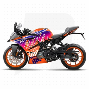 Grafik Kit für KTM RC 125 200 250 390 2014 2015 2016 2017 2018 2019 2020 2021 - Bild 1 von 5