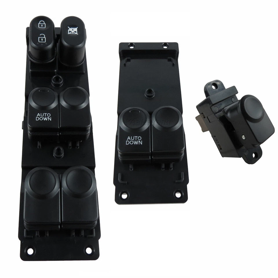 Interruptor de ventana eléctrica LHD conductor pasajero para Hyundai Accent 2010-2014 Foto 1 de 1