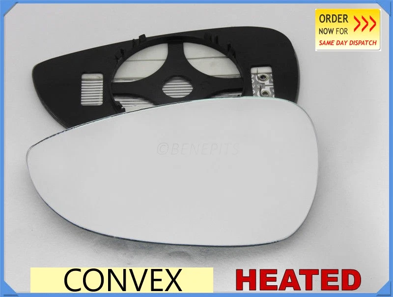 Espejo retrovisor térmico convexo lado izquierdo para Ford Fiesta 2008-2017 Foto 1 de 1