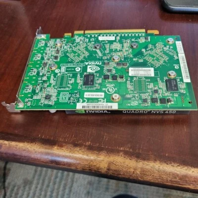 Nvidia video card--supports 2 monitors concurrently-model Quadro NVS 295 - Image 1 of 3