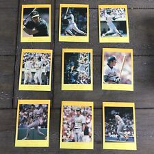 Jose Canseco /500 1990 Star Baseball Nova jeu de 9 cartes 46/500 comme neuf rare 