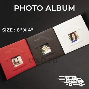 Photography 6'' x 4'' Memo Slip in Photo Album Holds 200 Photos - Memories Gift - Picture 1 of 18