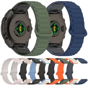 Correa magnética Quickfit para Garmin Fenix 8 7 7X 7S 6 6X 6S 5 5X 5S 955 965 - Imagen 1 de 44