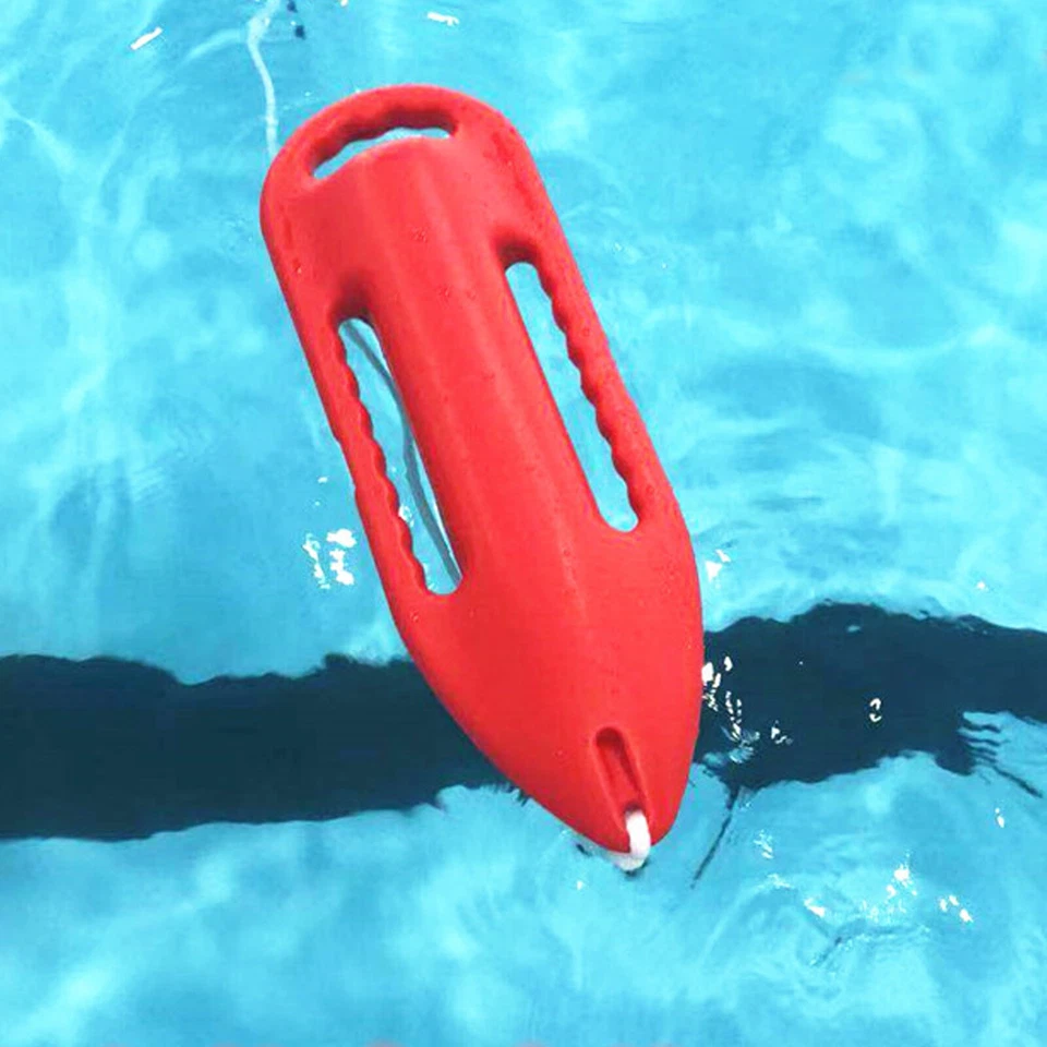3 Handle Lifeguard Rescue Can Swimming Float Rescue Buoy for Open Water Rescue - Image 1 of 4