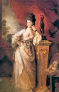 Oil painting thomas gainsborough - The Princess Plego Neal nice lady girl beauty - Picture 1 of 1