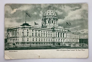 Postcard State Capitol St Paul Souvenir PC Co Minnesota MI 1900s H207 - Picture 1 of 2
