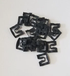 Fits 71 72 73 74 B-Body Charger Roadrunner GTX Windshield Molding Trim Clips - Picture 1 of 1