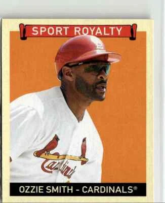 2009 Upper Deck Goudey Mini Sports Royalty Ozzie Smith St. Louis Cardinals #320 - Imagem 1 de 2